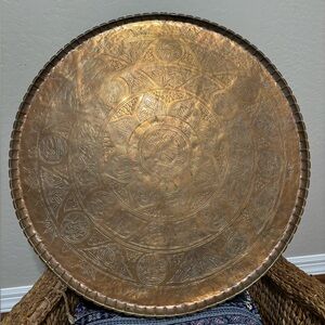 Antique Turkish Brass Art